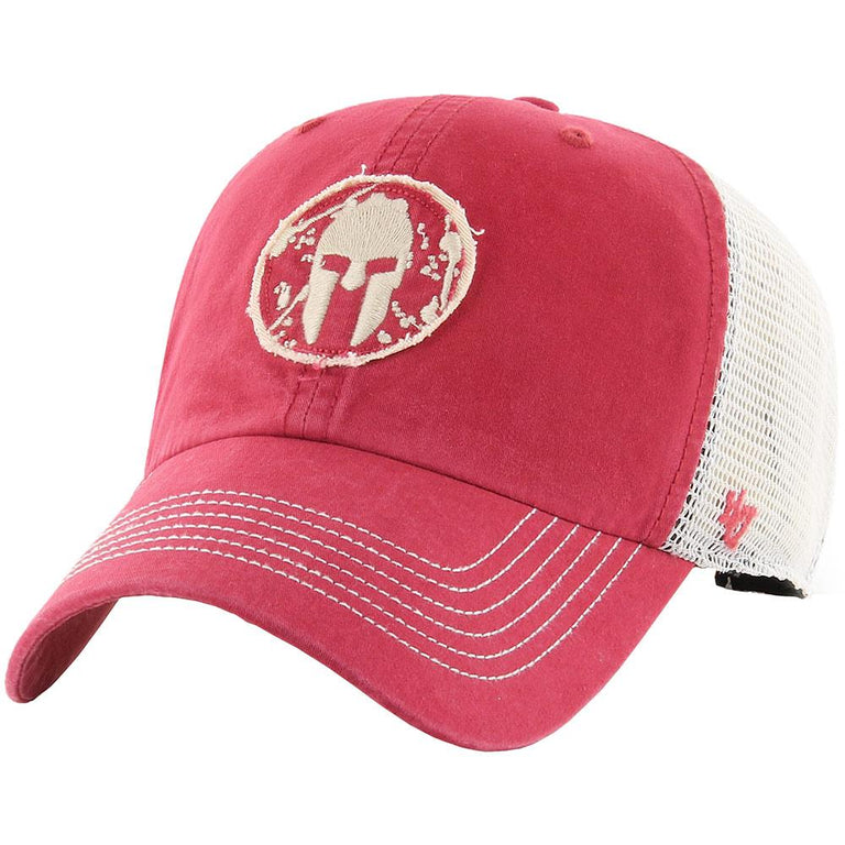 47 Brand SPARTAN '47 Hudson Mesh Clean Up Hat - Unisex Red
