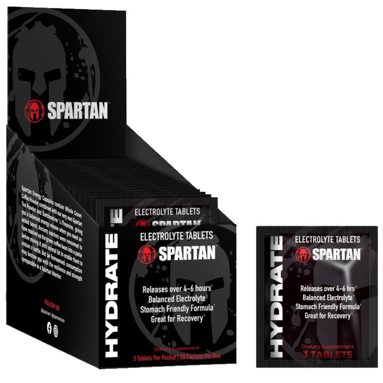 Spartan Race Shop SPARTAN Hydration Tablets - Box Of 20 Packs