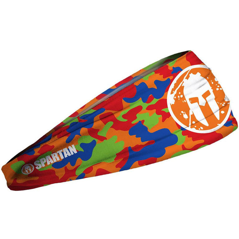 JUNK SPARTAN JUNK Headband - Camo Orange Kids Camo Orange