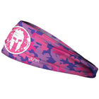 SPARTAN JUNK Headband - Camo Purple Kids