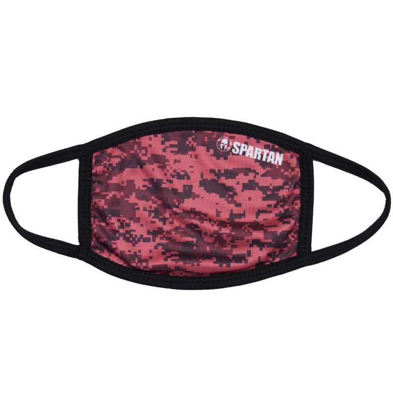 Spartan Race Shop SPARTAN Face Mask Camo Pink
