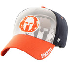 47 Brand SPARTAN '47 Offset MVP Hat - Kids Navy/Orange