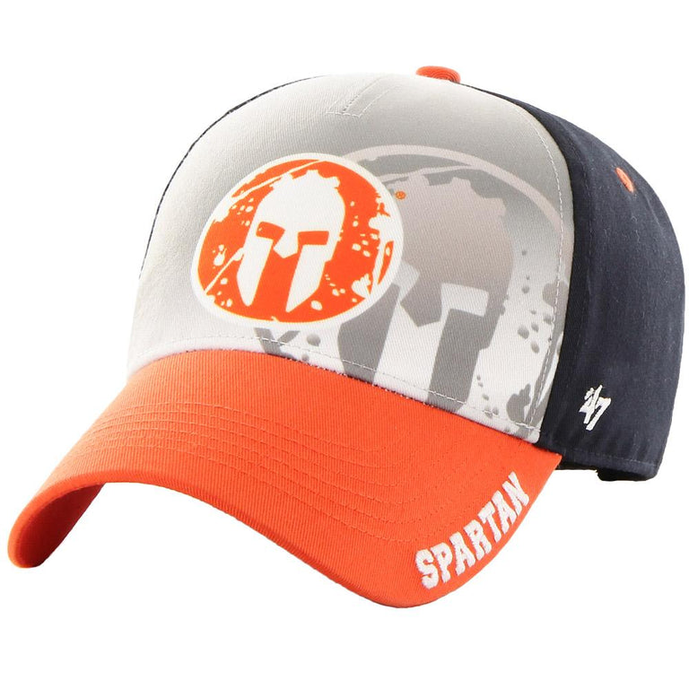 47 Brand SPARTAN '47 Offset MVP Hat - Kids Navy/Orange