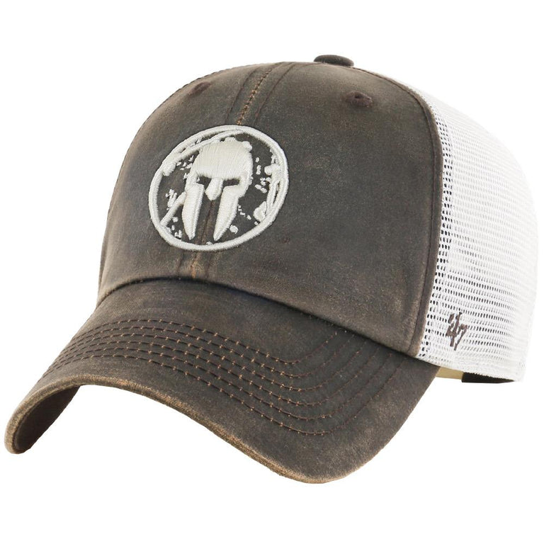 47 Brand SPARTAN '47 Oil Cloth Mesh Clean Up Hat - Unisex Brown