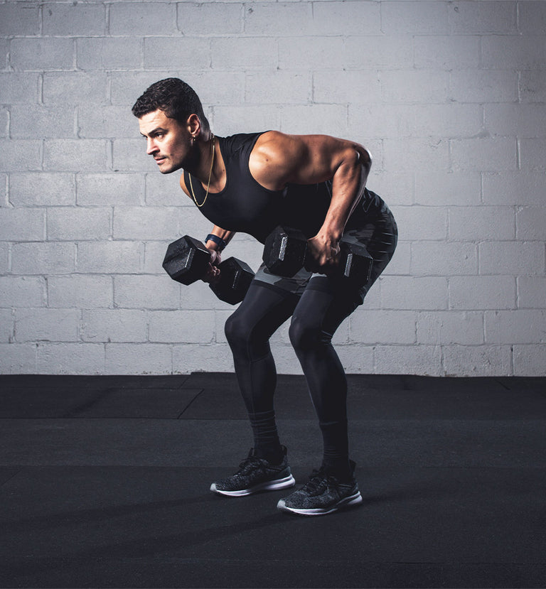 ENHANCED SPARTAN Hex Steel Dumbbell