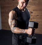 ENHANCED SPARTAN Hex Steel Dumbbell
