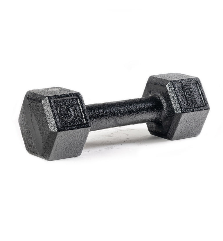 ENHANCED SPARTAN Hex Steel Dumbbell