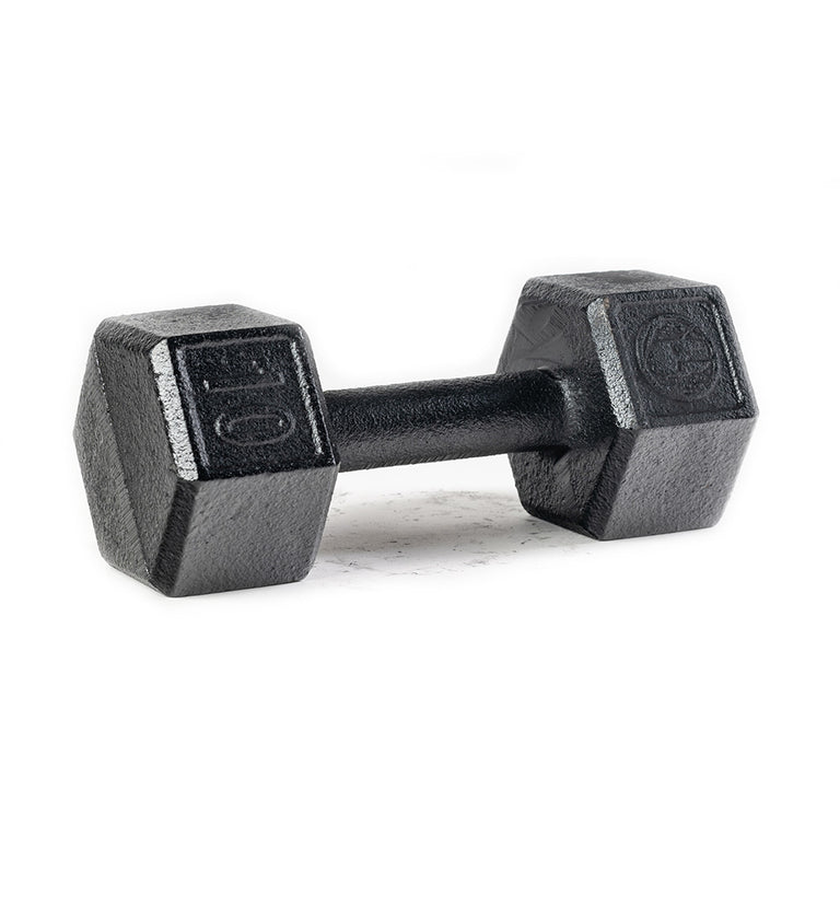 ENHANCED SPARTAN Hex Steel Dumbbell