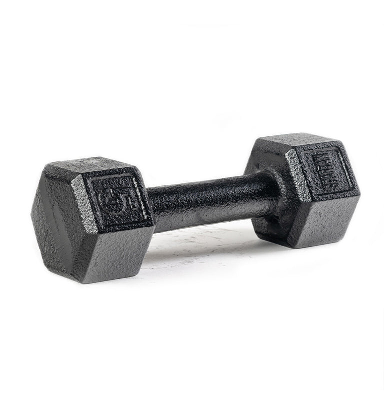 ENHANCED SPARTAN Hex Steel Dumbbell