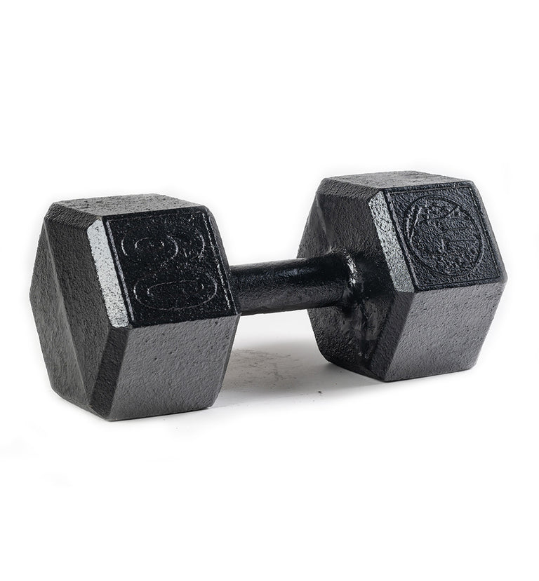 ENHANCED SPARTAN Hex Steel Dumbbell