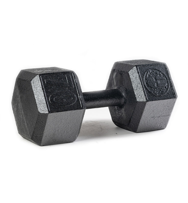ENHANCED SPARTAN Hex Steel Dumbbell