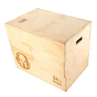 Power Systems SPARTAN 3-in-1 Wooden Plyo Box