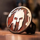 SPARTAN Helmet Trailer Hitch - Weathered Red