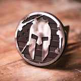 SPARTAN Flag Trailer Hitch - Black main image
