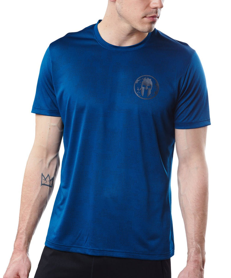 CRAFT SPARTAN By CRAFT Eaze SS Tee - Men's Camo Nox S