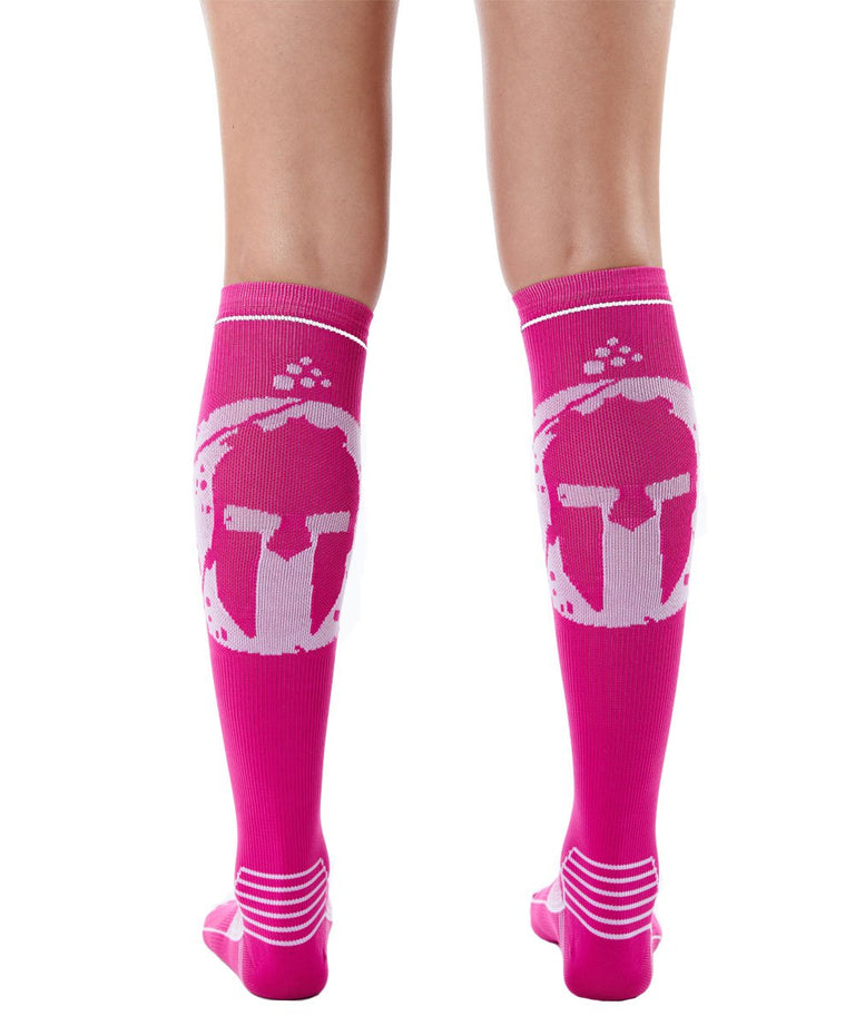 CRAFT SPARTAN By CRAFT Compression Knee Sock - Unisex Metro Pink XS