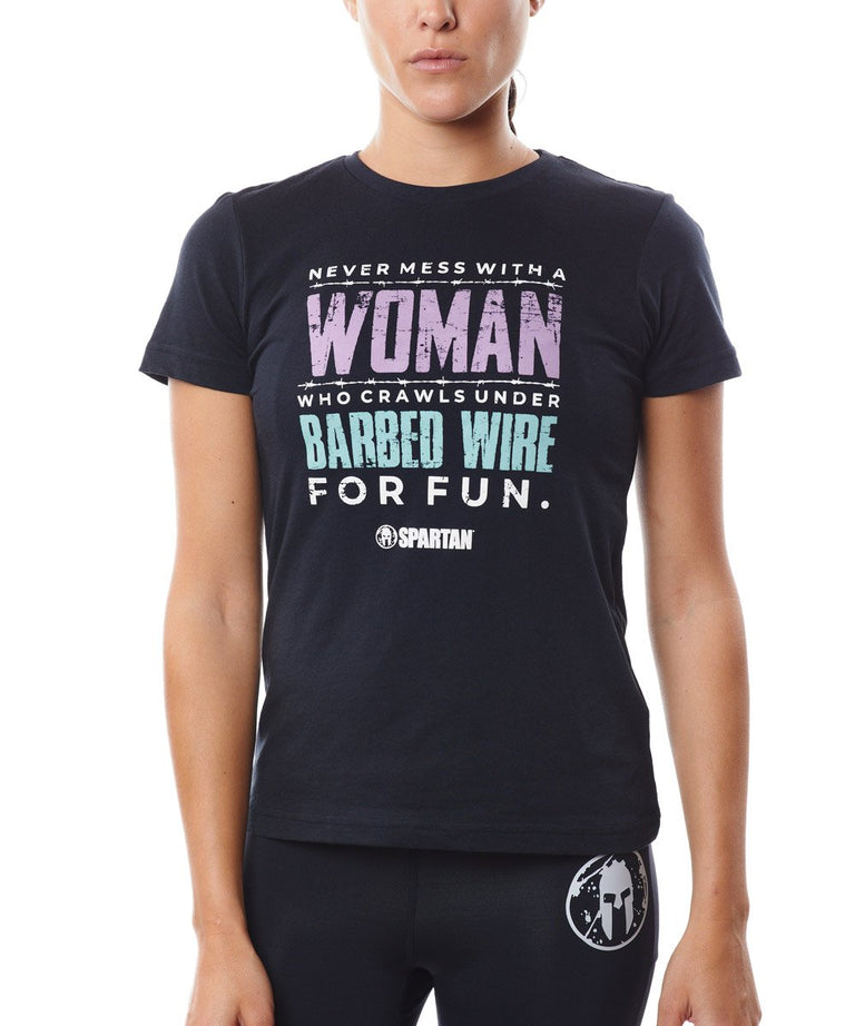 CRAFT SPARTAN By CRAFT Never Mess Tee - Women's Black XS