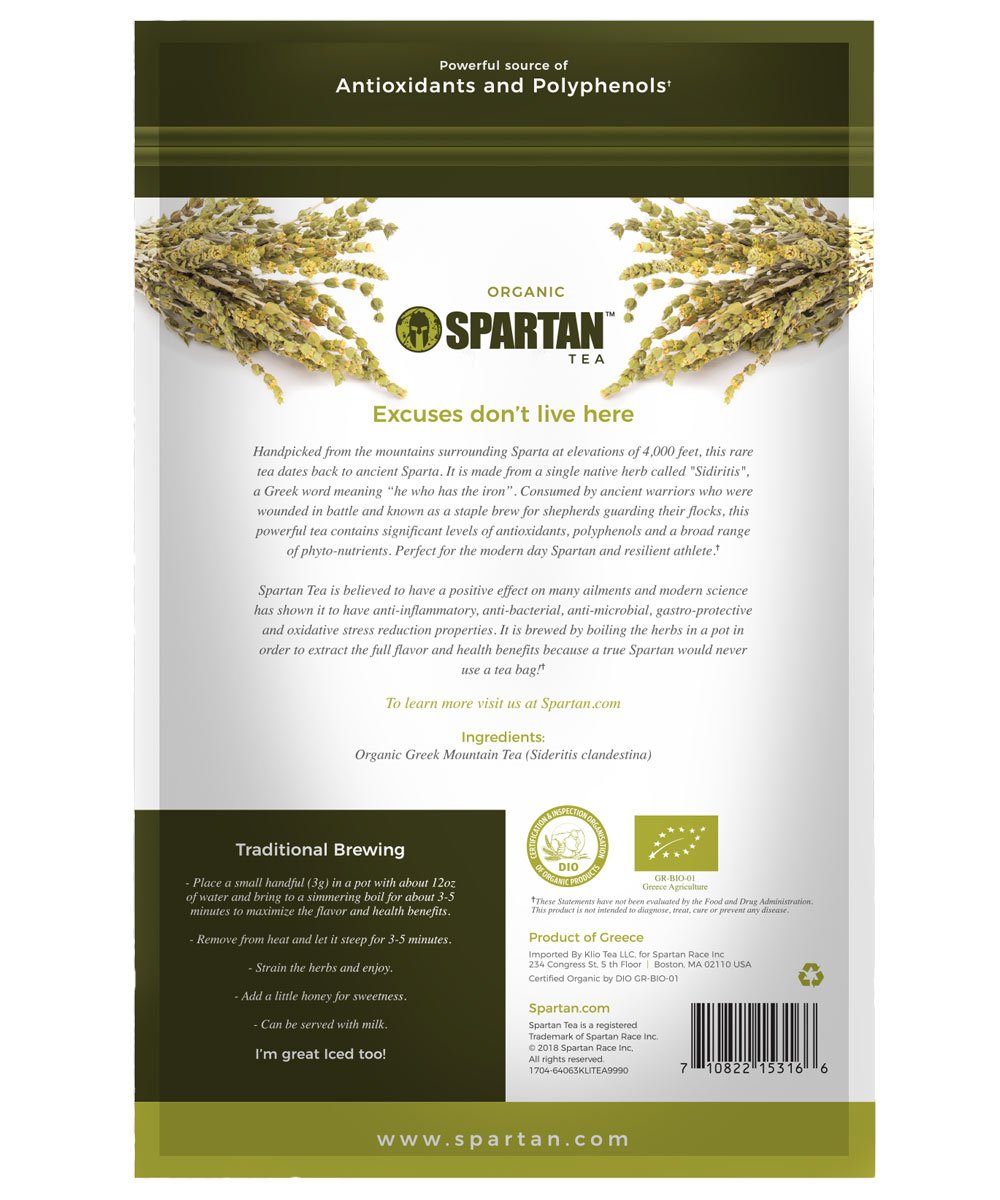 SPARTAN Organic Herbal Tea