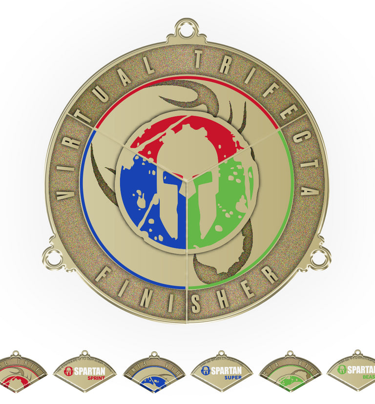 SPARTAN Virtual Trifecta World Championships TRIFECTA Kit - Women's (PRE-ORDER)
