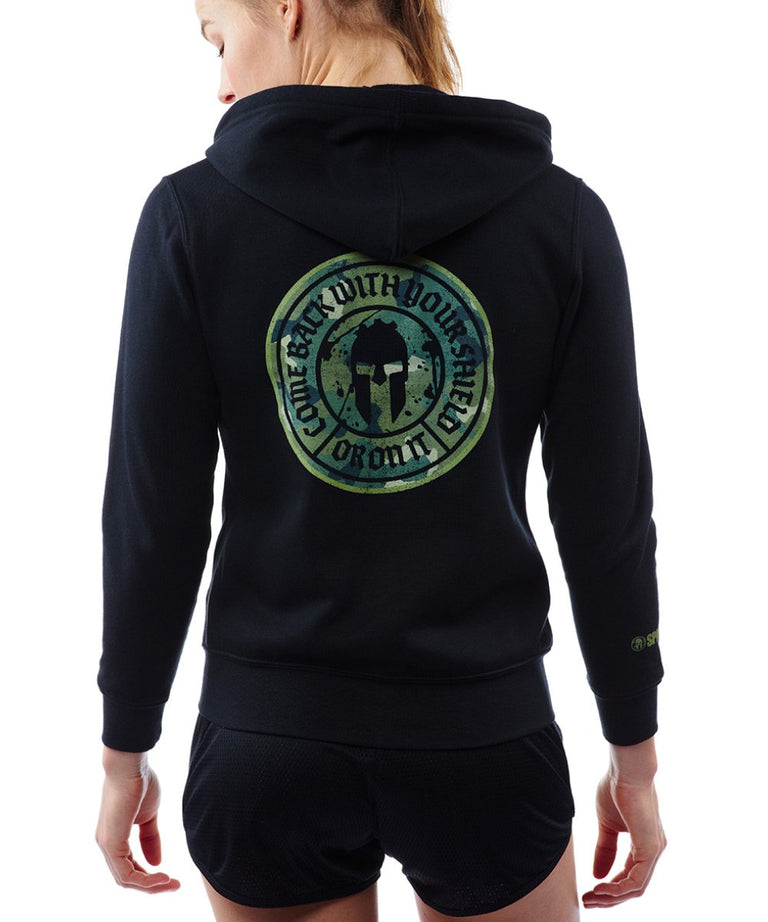 CRAFT SPARTAN By CRAFT Shield FZ Hoodie - Women's Black XS