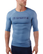 CRAFT SPARTAN By CRAFT Pro Series Compression SS Top - Men's Slate S