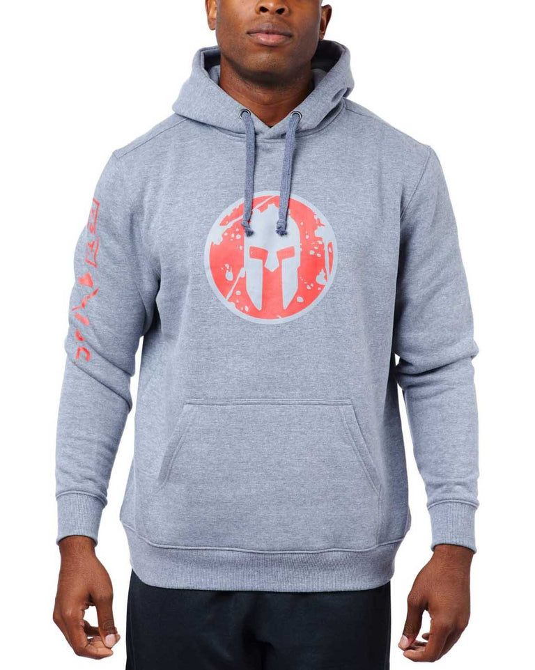 CRAFT SPARTAN By CRAFT Helmet Logo Heavyweight Hoodie - Men's Charcoal S