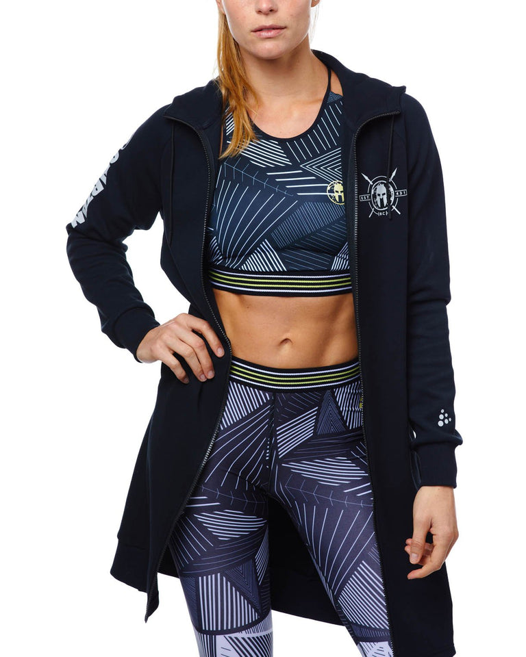 CRAFT SPARTAN By CRAFT District Long Hoodie  - Women's Black XS