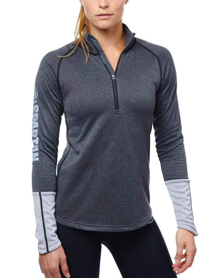 CRAFT SPARTAN By CRAFT Spark Pullover - Women's Black/Gray XS