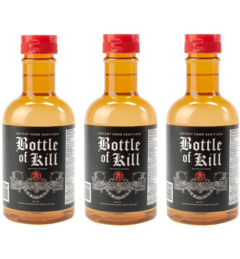SPARTAN Liquid Sanitizer Set of 3