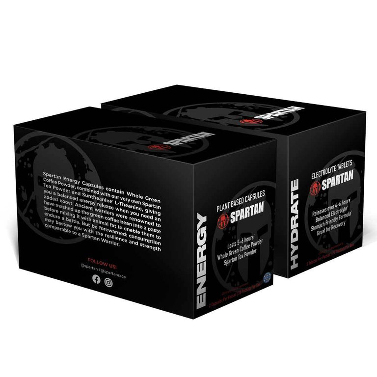 Spartan Race Shop SPARTAN Hydrate Box And Energy Box Kit