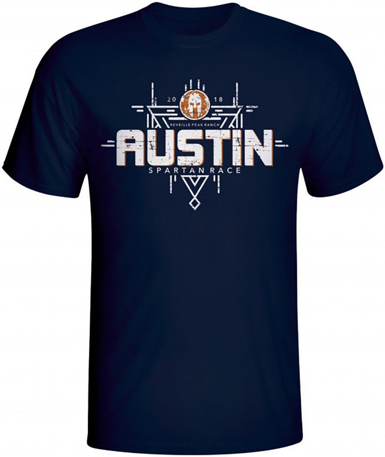 CRAFT SPARTAN 2018 Austin Venue Tee - Unisex Navy XS