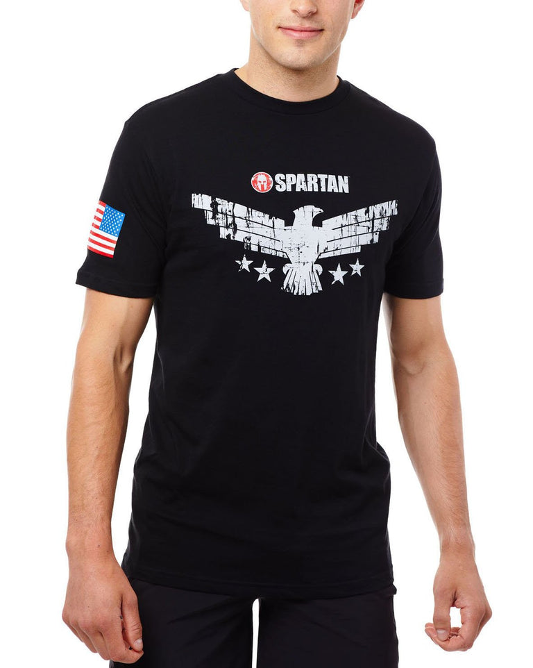 Spartan Race Shop SPARTAN Eagle Tee - Men's Black S