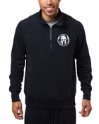 47 Brand SPARTAN '47 Headline Fleece 1/4 Zip - Men's Black S