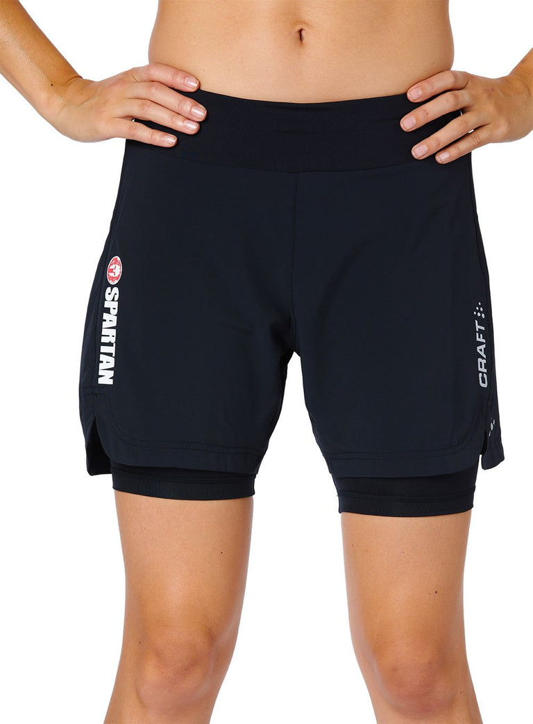 SPARTAN by CRAFT Delta 2-in-1 Compression Short
