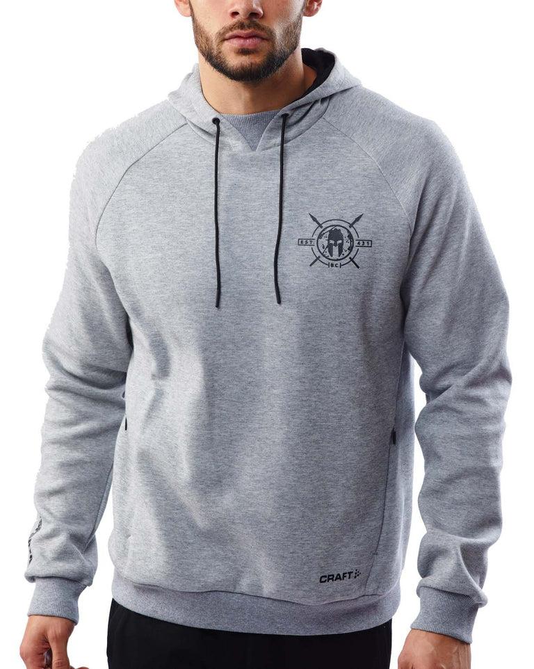 CRAFT SPARTAN By CRAFT District Pullover Hoodie - Men's Gray S
