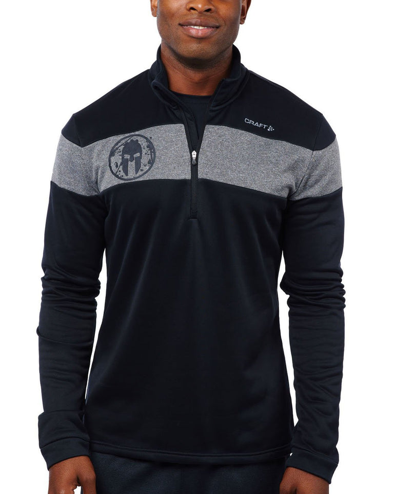 CRAFT SPARTAN By CRAFT Spark Pullover - Men's Black/Gray S