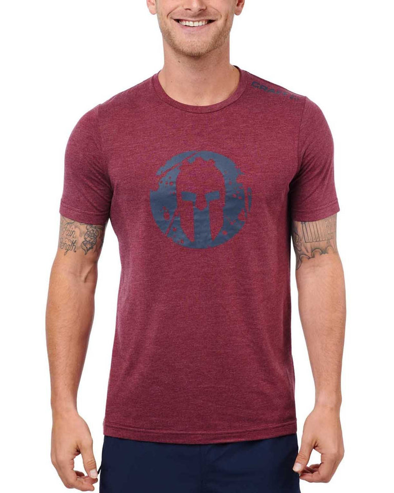 CRAFT SPARTAN By CRAFT Helmet Logo SS Tee - Men's Rio S