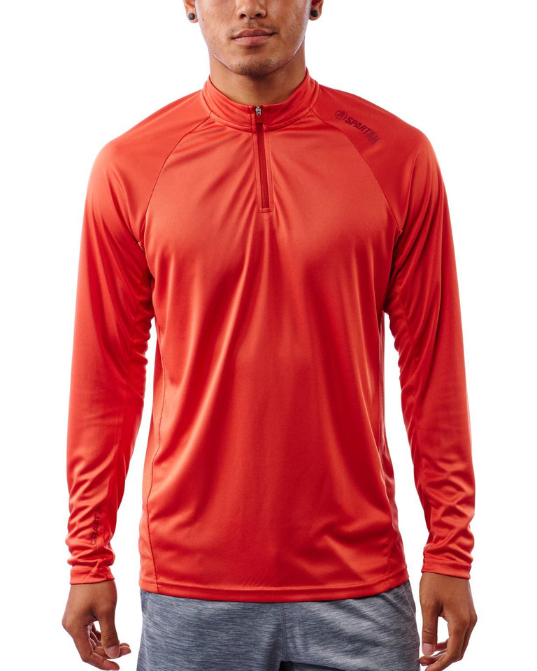 CRAFT SPARTAN By CRAFT Eaze LS Half Zip - Men's Pepper S