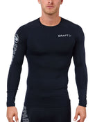 CRAFT SPARTAN By CRAFT Delta LS Compression Top - Men's Black S