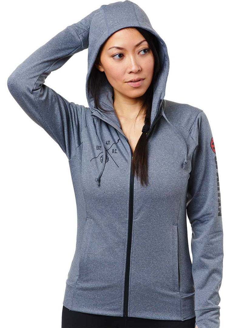 SPARTAN Performance Fleece Full Zip Hoodie - Women's