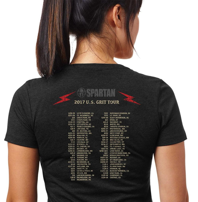 SPARTAN 2017 Official Grit Tour Tee