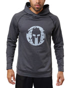 Spartan Race Shop SPARTAN Performance Fleece Pullover Hoodie - Men's Charcoal S