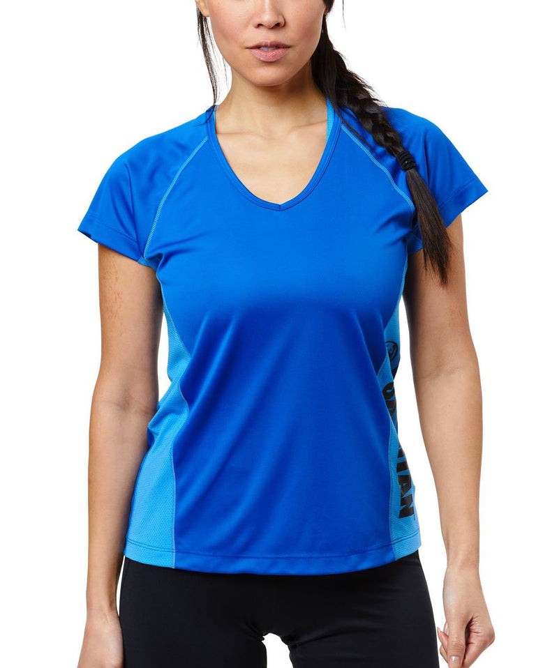 Spartan Race Shop SPARTAN Race Day Performance Tee - Women's Blue XS