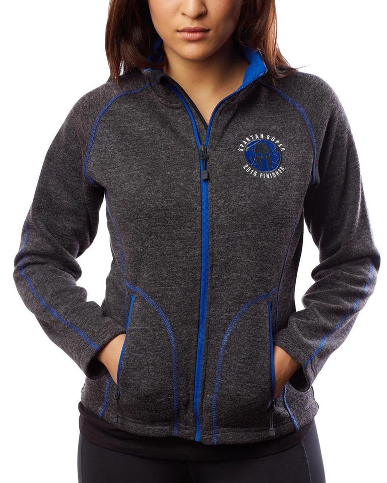 Spartan Race Shop SPARTAN 2016 Super Jacket - Women's Charcoal XL