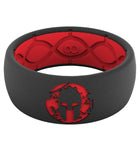 Groove Life Groove Life SPARTAN Silicone Ring - Men's Red/Black 9