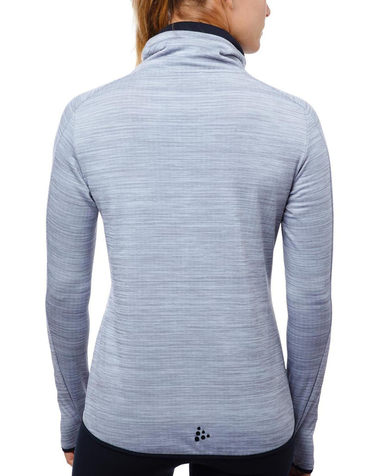 SPARTAN by CRAFT Sweep Grid Turtleneck Top