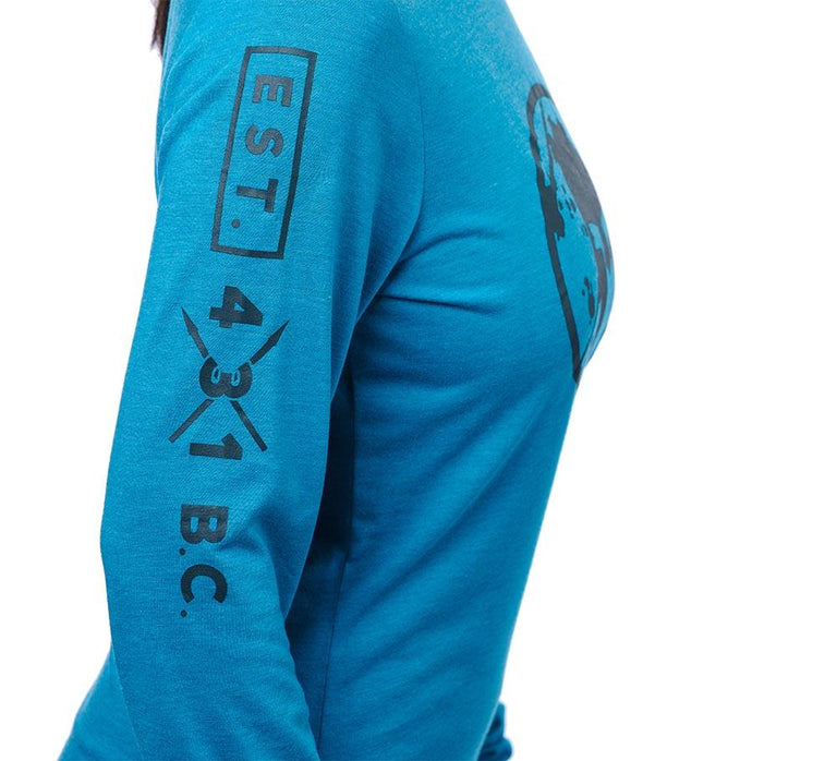 SPARTAN by CRAFT Helmet Logo LS Tee