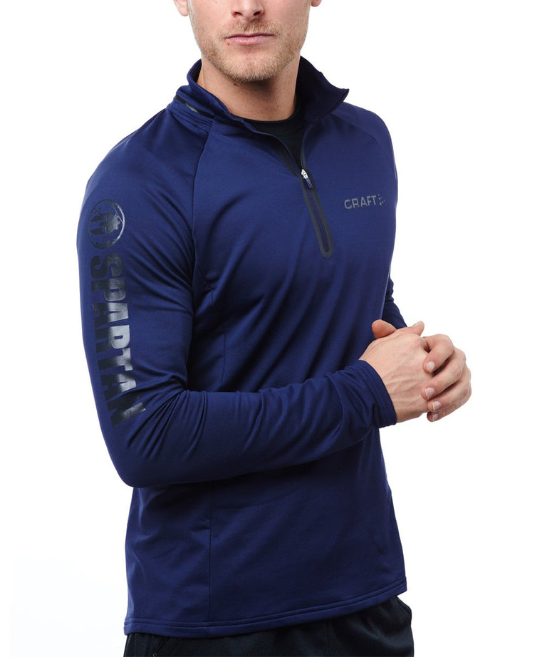CRAFT SPARTAN By CRAFT Sweep Prep 1/4 Zip Top - Men's Maritime S